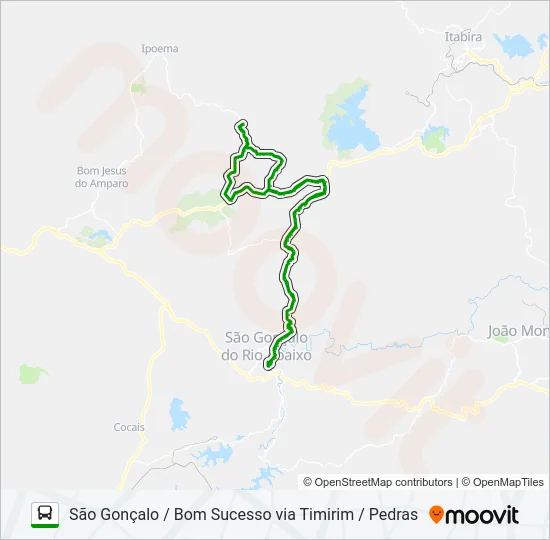 15 Bus Line Map
