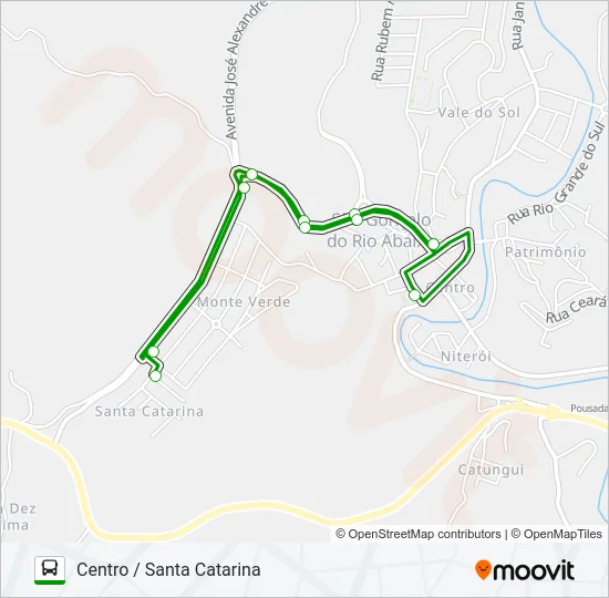 17 Bus Line Map