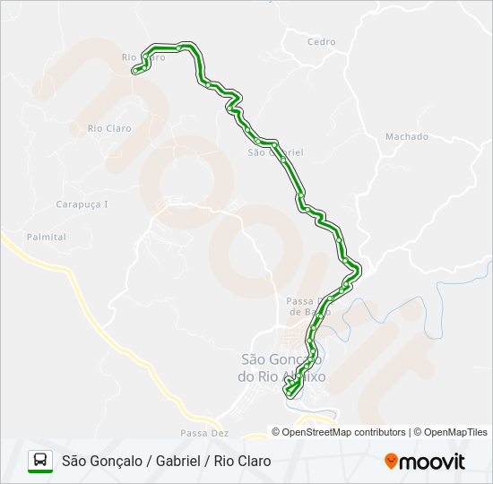 18 Bus Line Map