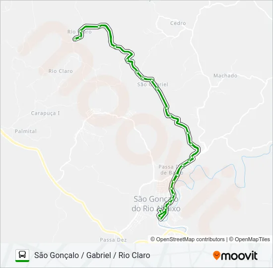 18 Bus Line Map