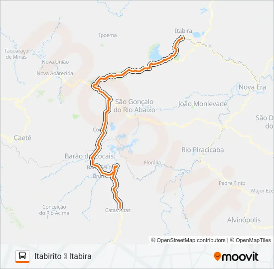 4518 Bus Line Map