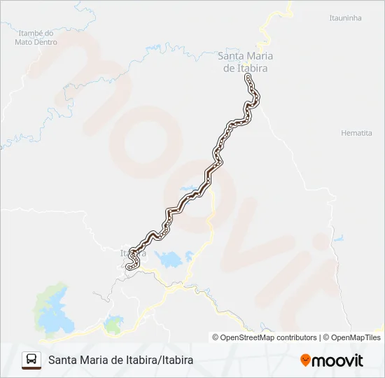 3599 Bus Line Map