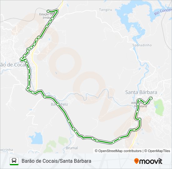 3157 Bus Line Map