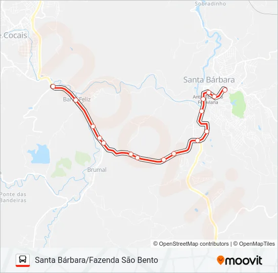 08 Bus Line Map