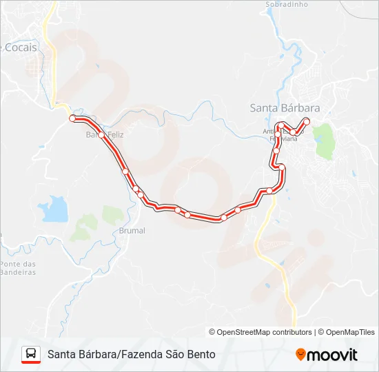 08 Bus Line Map