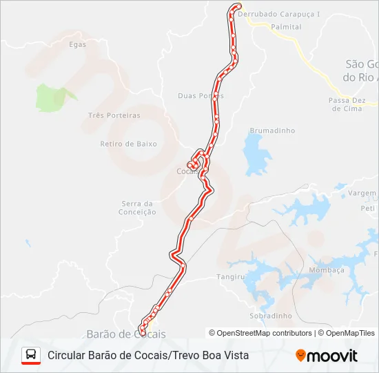 11 Bus Line Map
