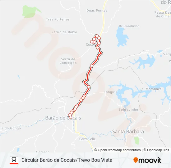11 Bus Line Map