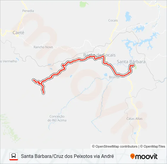 02A Bus Line Map