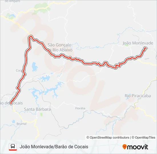 3022 Bus Line Map
