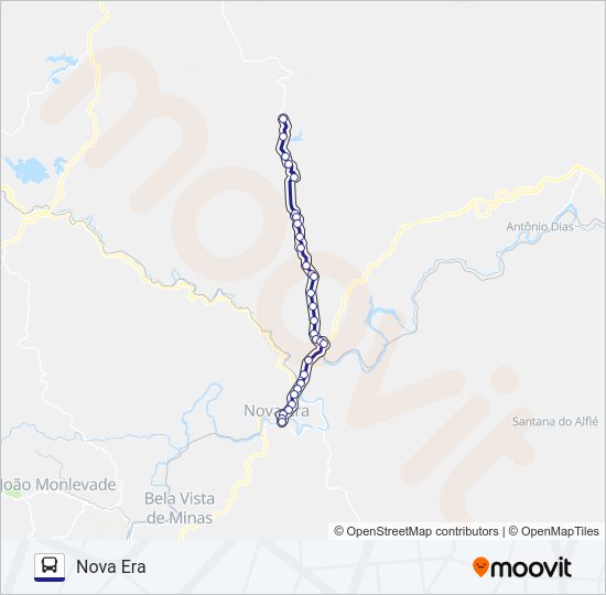 PIÇARRÃO Bus Line Map