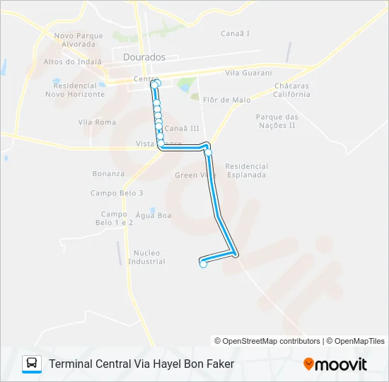 L 06 DISTRITO INDUSTRIAL Bus Line Map