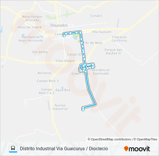L 06 DISTRITO INDUSTRIAL Bus Line Map
