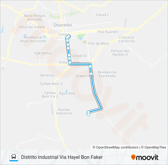 L 06 DISTRITO INDUSTRIAL Bus Line Map