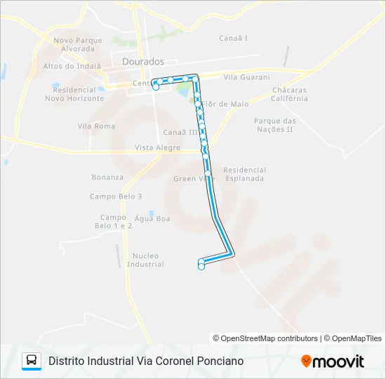 L 06 DISTRITO INDUSTRIAL Bus Line Map