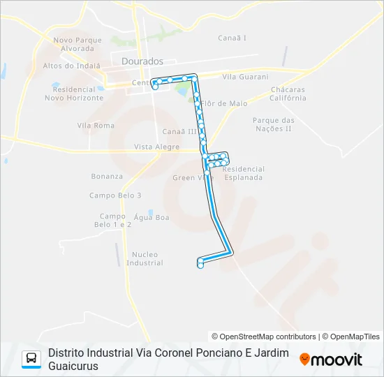 L 06 DISTRITO INDUSTRIAL Bus Line Map