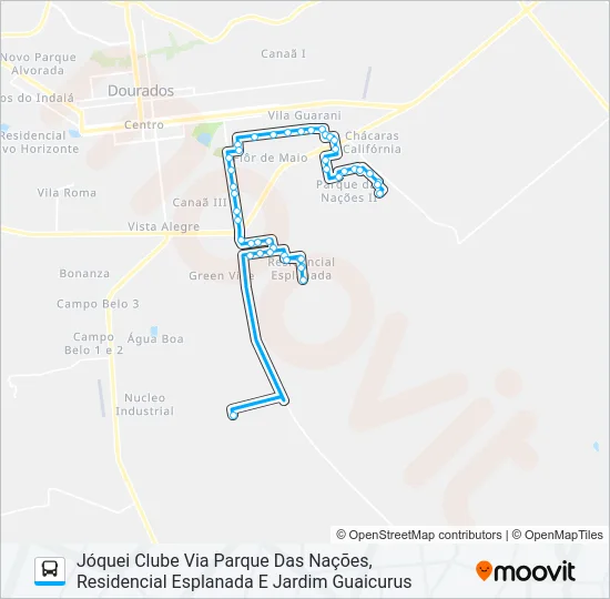 L 06 DISTRITO INDUSTRIAL Bus Line Map