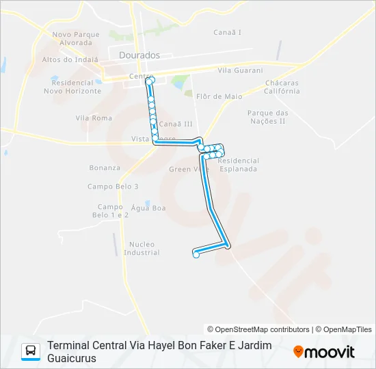 L 06 DISTRITO INDUSTRIAL Bus Line Map