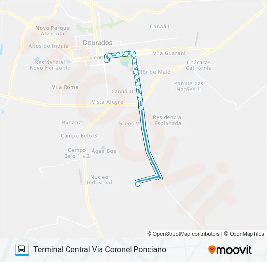 L 06 DISTRITO INDUSTRIAL Bus Line Map