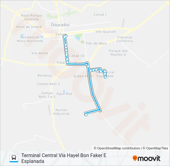L 06 DISTRITO INDUSTRIAL Bus Line Map