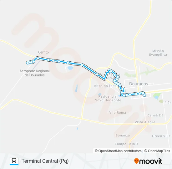L 12 CIDADE UNIVERSITÁRIA Bus Line Map