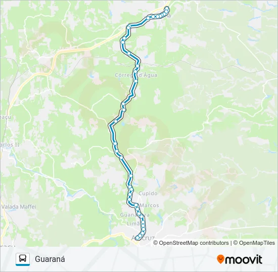 ARACRUZ / JACUPEMBA Bus Line Map