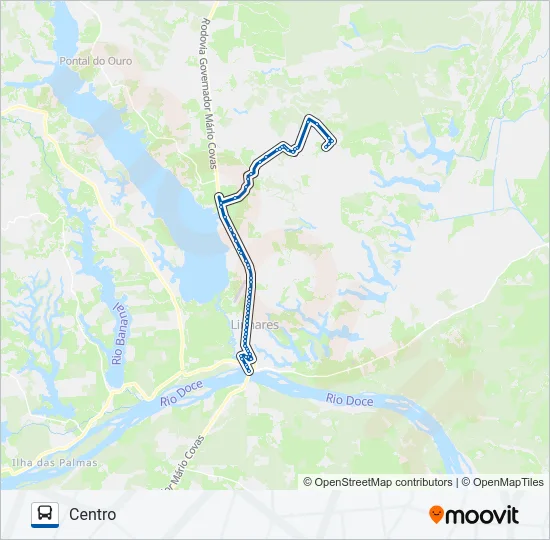180 LAGOA DURÃO Bus Line Map