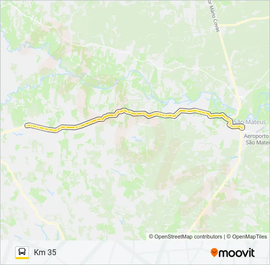 160 SÃO MATEUS - KM 41 Bus Line Map