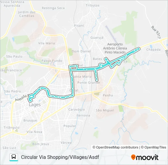 111 VILA MARIZA Bus Line Map