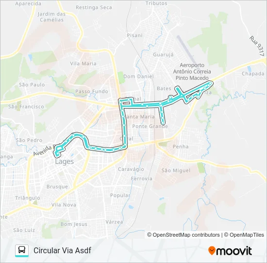111 VILA MARIZA Bus Line Map