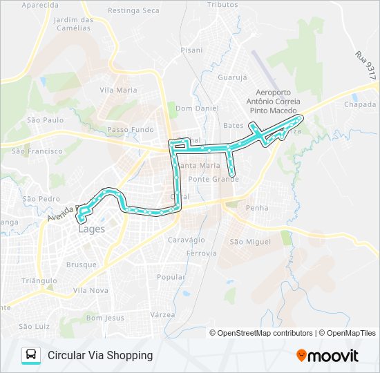 Mapa da linha 111 VILA MARIZA de ônibus