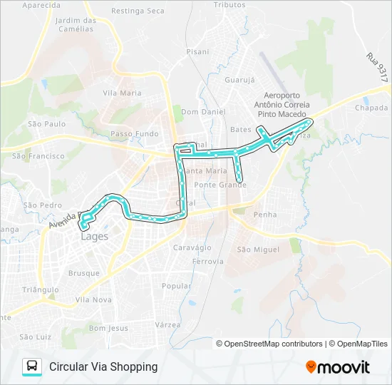 111 VILA MARIZA Bus Line Map