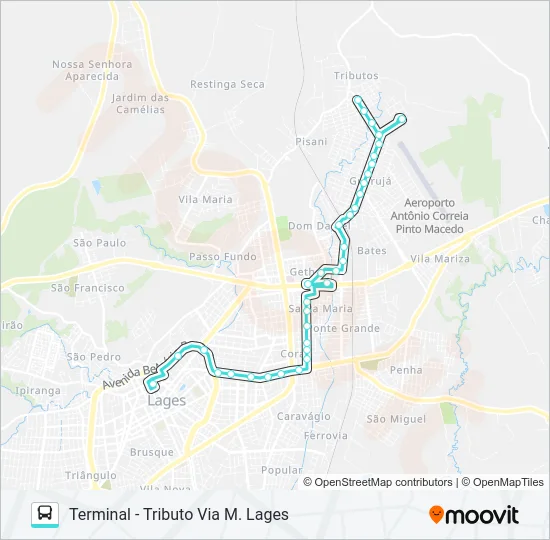 263 GUARUJÁ VIA CAMPOS SALLES Bus Line Map