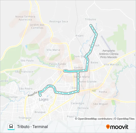 263 GUARUJÁ VIA CAMPOS SALLES Bus Line Map