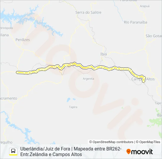 GONTIJO 4630 Bus Line Map