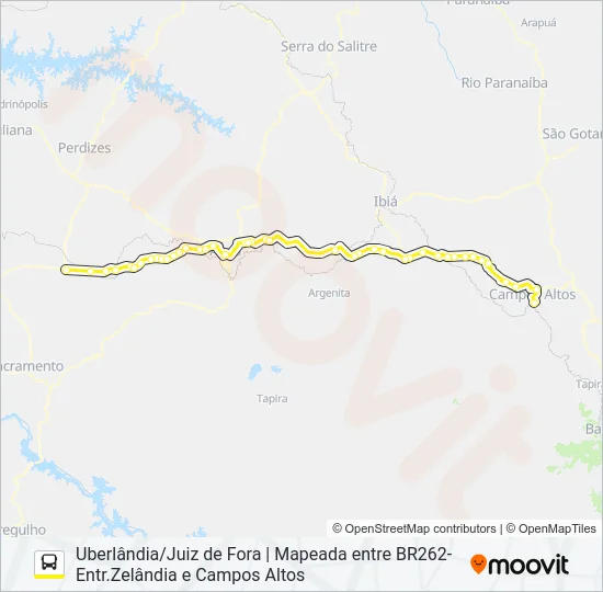 GONTIJO 4630 Bus Line Map