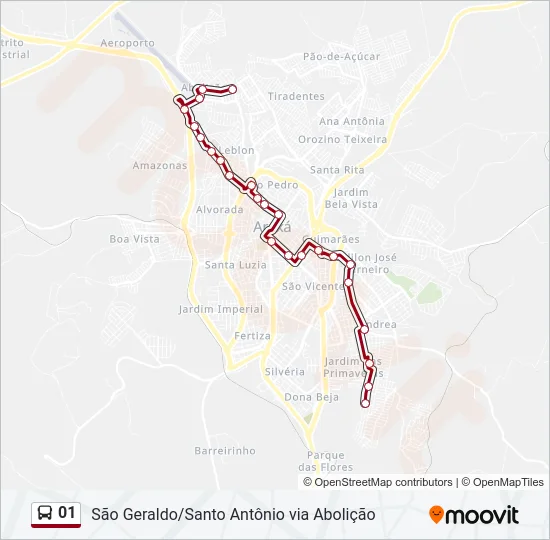01 Bus Line Map
