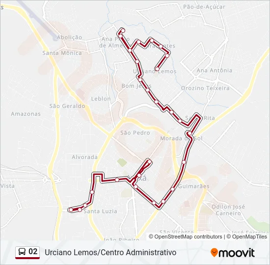 02 Bus Line Map