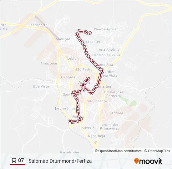 07 Bus Line Map
