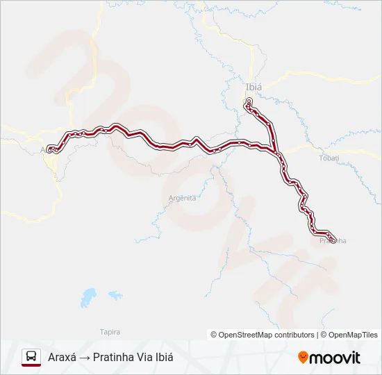 VERA CRUZ 3989 Bus Line Map
