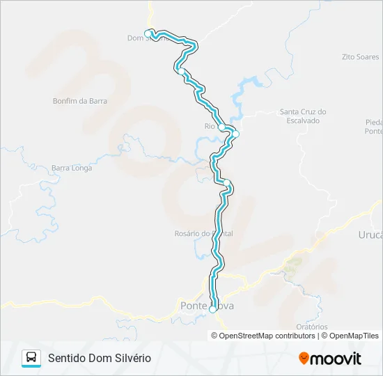 3658 Bus Line Map