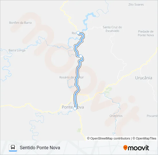 3652-2 Bus Line Map