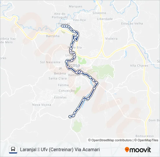 08 Bus Line Map