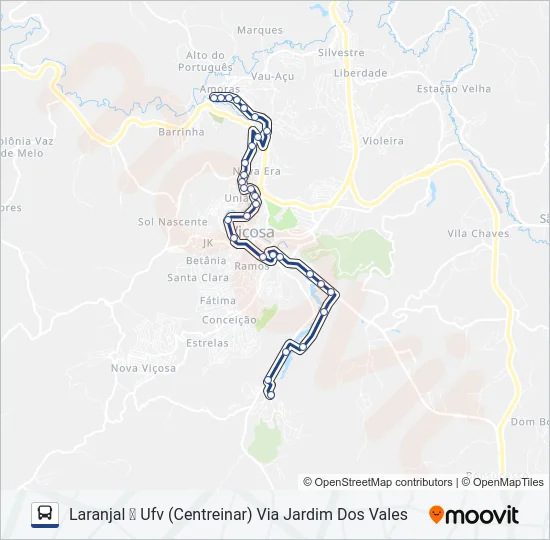 08 Bus Line Map