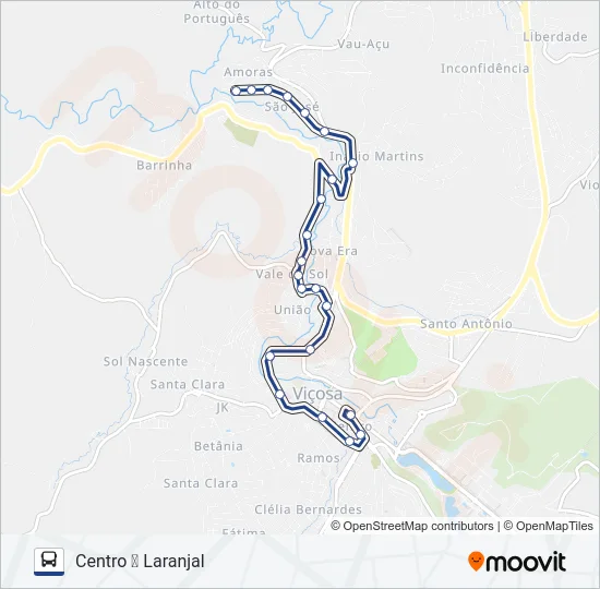 08 Bus Line Map
