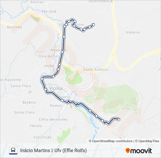 10 Bus Line Map