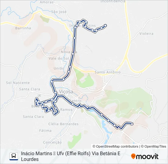 10 Bus Line Map