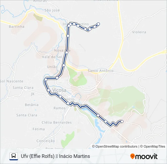 10 Bus Line Map