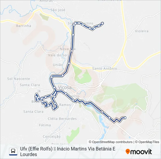 10 Bus Line Map