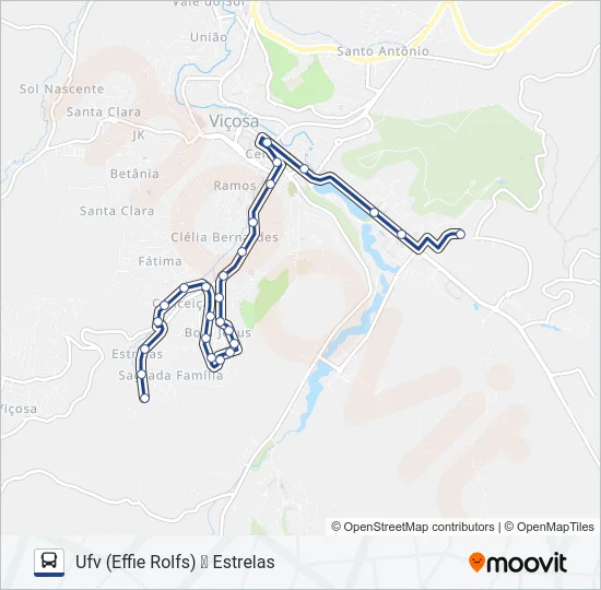 16 Bus Line Map