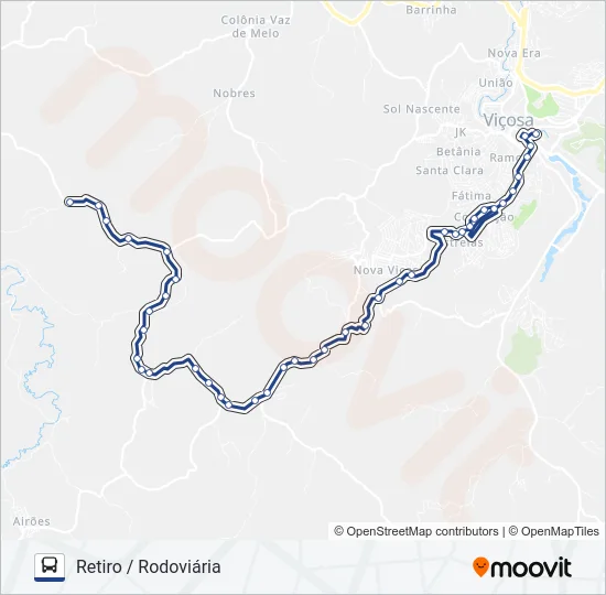 20 Bus Line Map